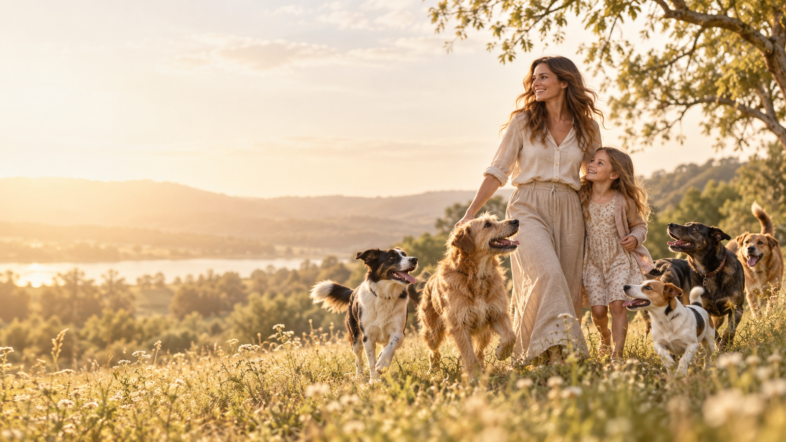 Mehrere Hunde im Alltag